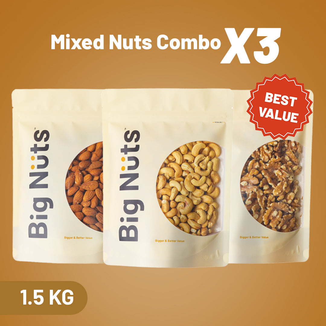 Mixed Nuts Combo (3x500g)
