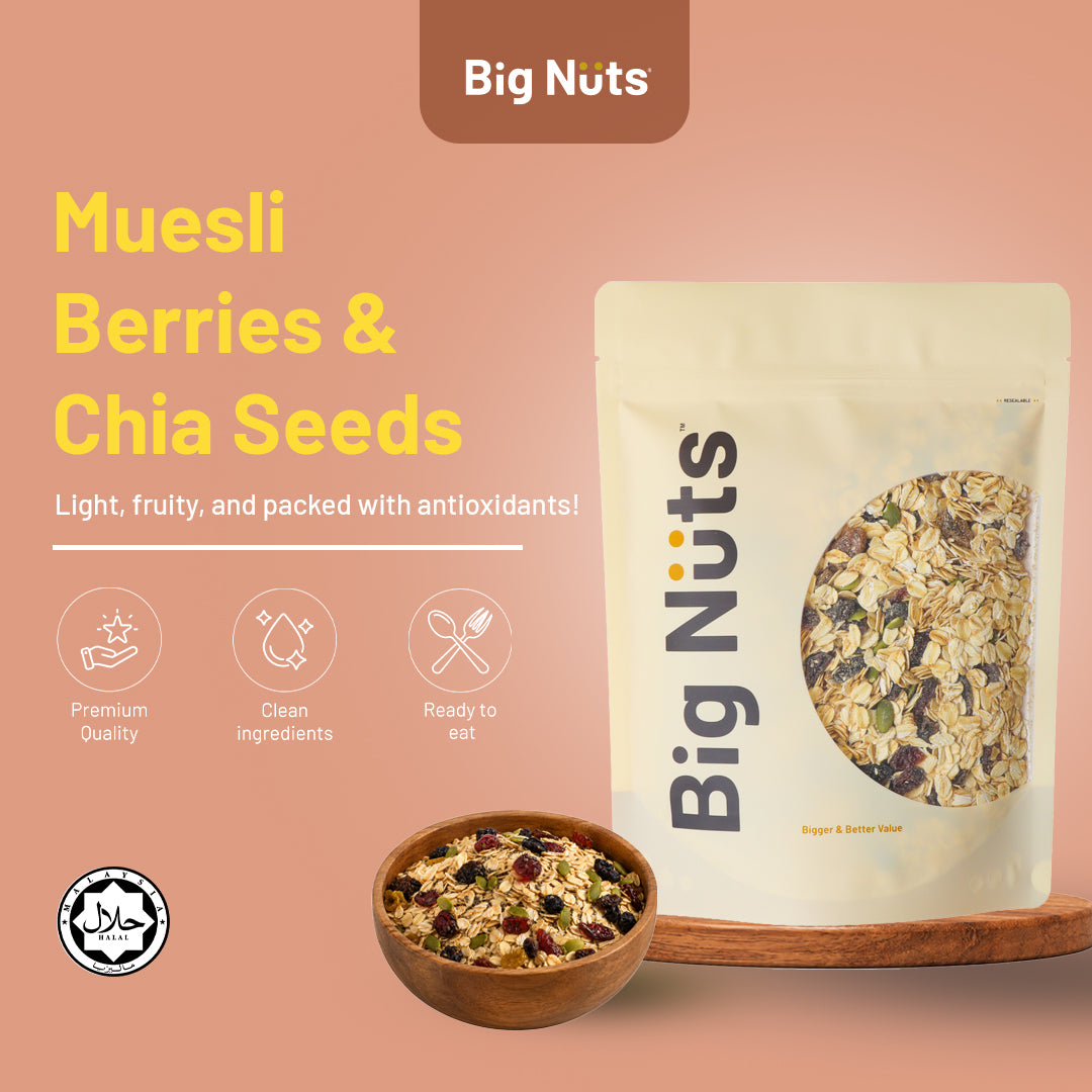 Muesli Berries & Chia Seeds 500g