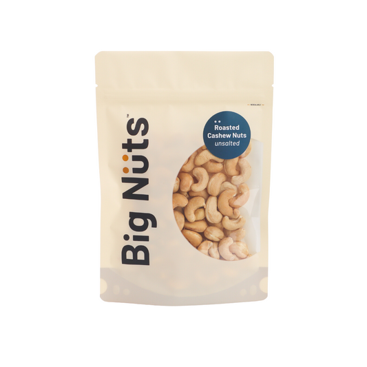 Lightly Roasted Cashew Nuts (Unsalted)