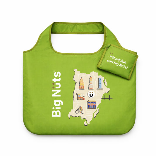 Big Nuts Foldable Eco Bag | Jalan-Jalan Cari Big Nuts