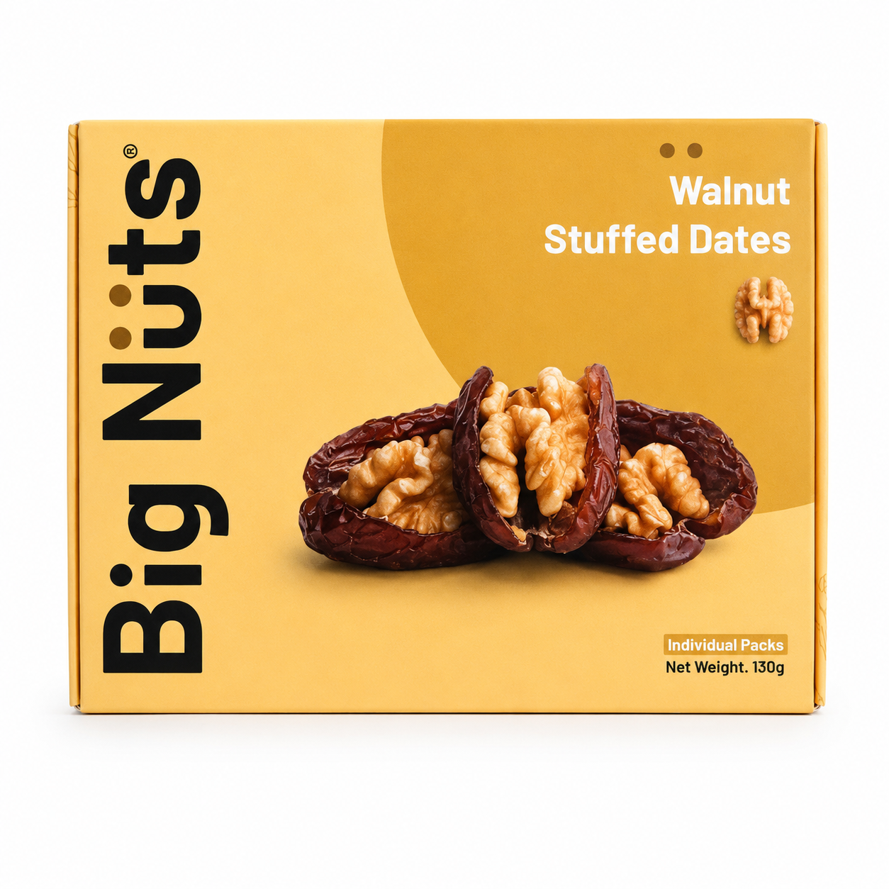 Walnut Stuffed Dates Box (Individual Pack)