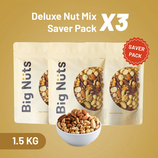 Deluxe Nut Mix Saver Pack (3x500g)