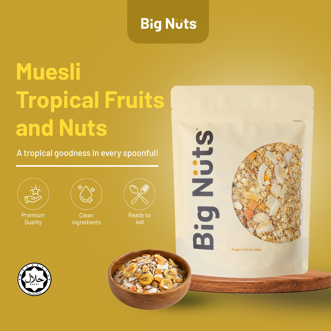 Muesli Tropical Fruits and Nuts 500g