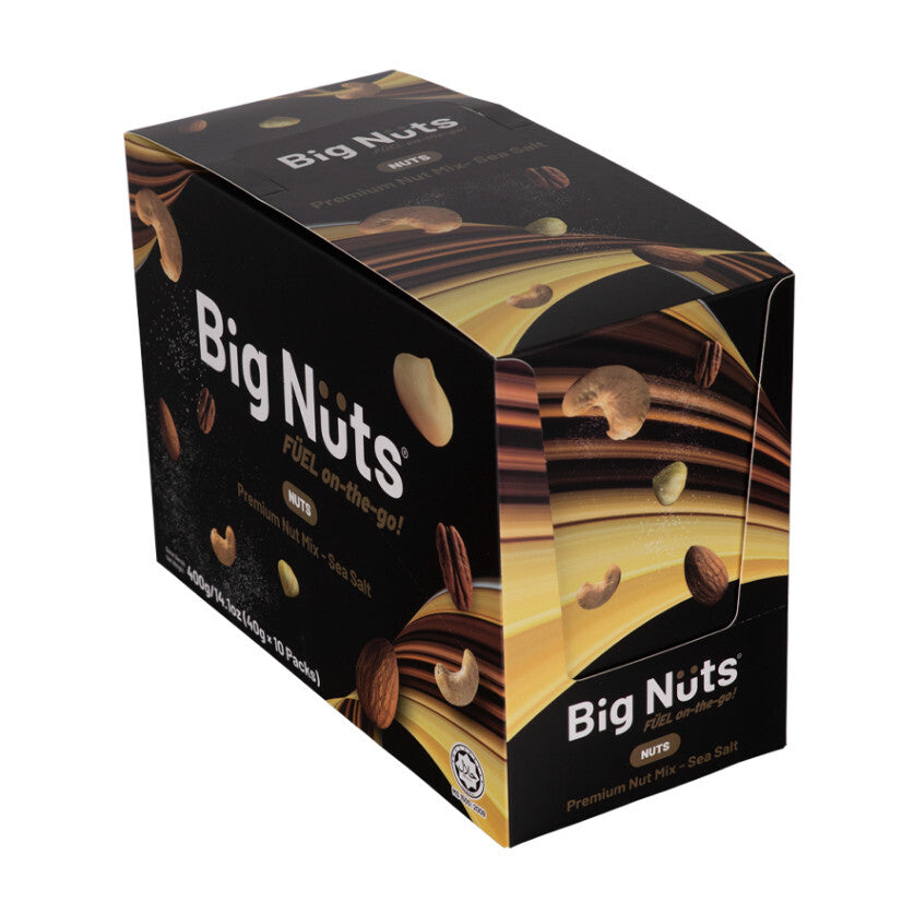 FUEL on-the-go Supreme Nut Mix Sea Salt (40g x 10)