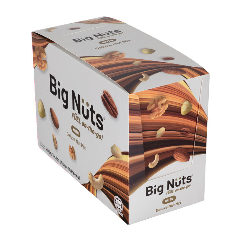 FUEL on-the-go Deluxe Nut Mix Unsalted (40g x 10)
