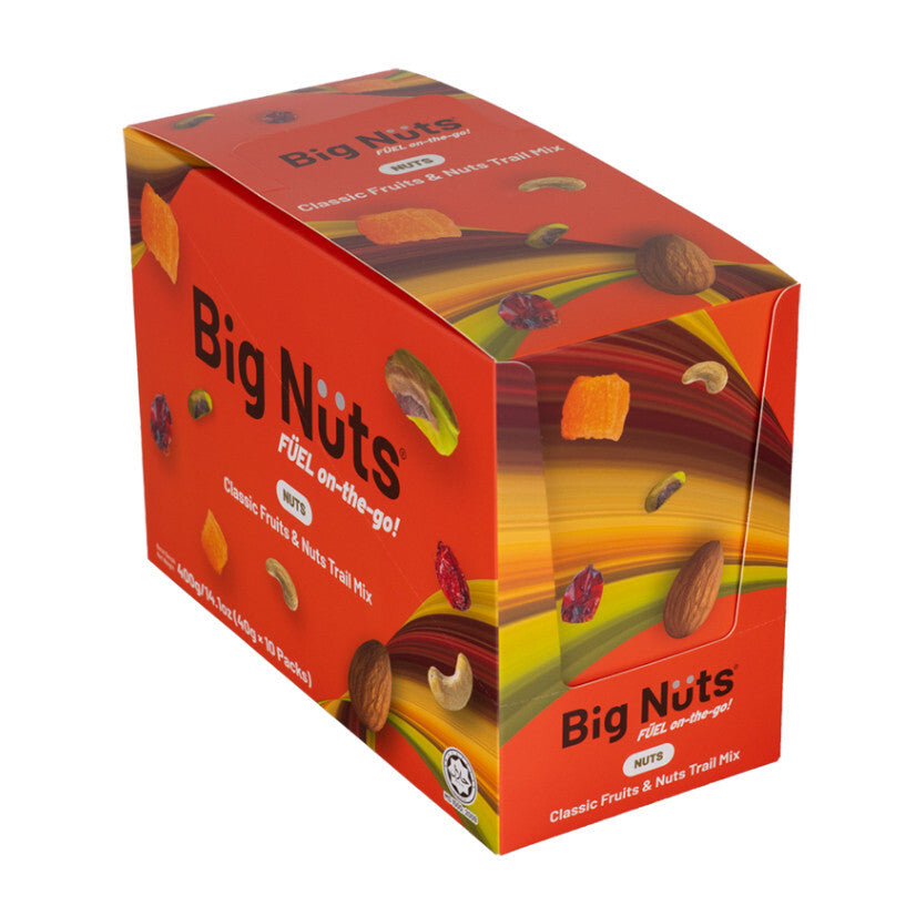 FUEL on-the-go Classic Fruits & Nuts Trail Mix (40g x 10)
