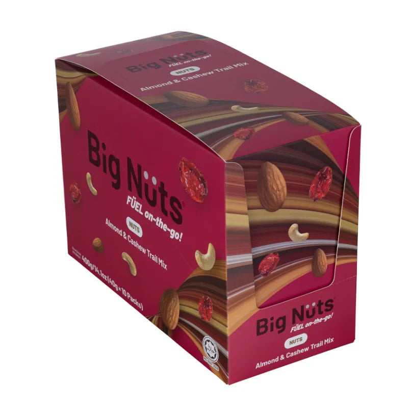 FUEL on-the-go Almonds & Cashews Trail Mix (40g x 10)