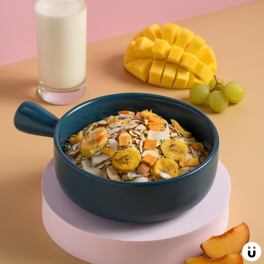 Muesli 热带水果和坚果天然燕麦麦片 (500g)