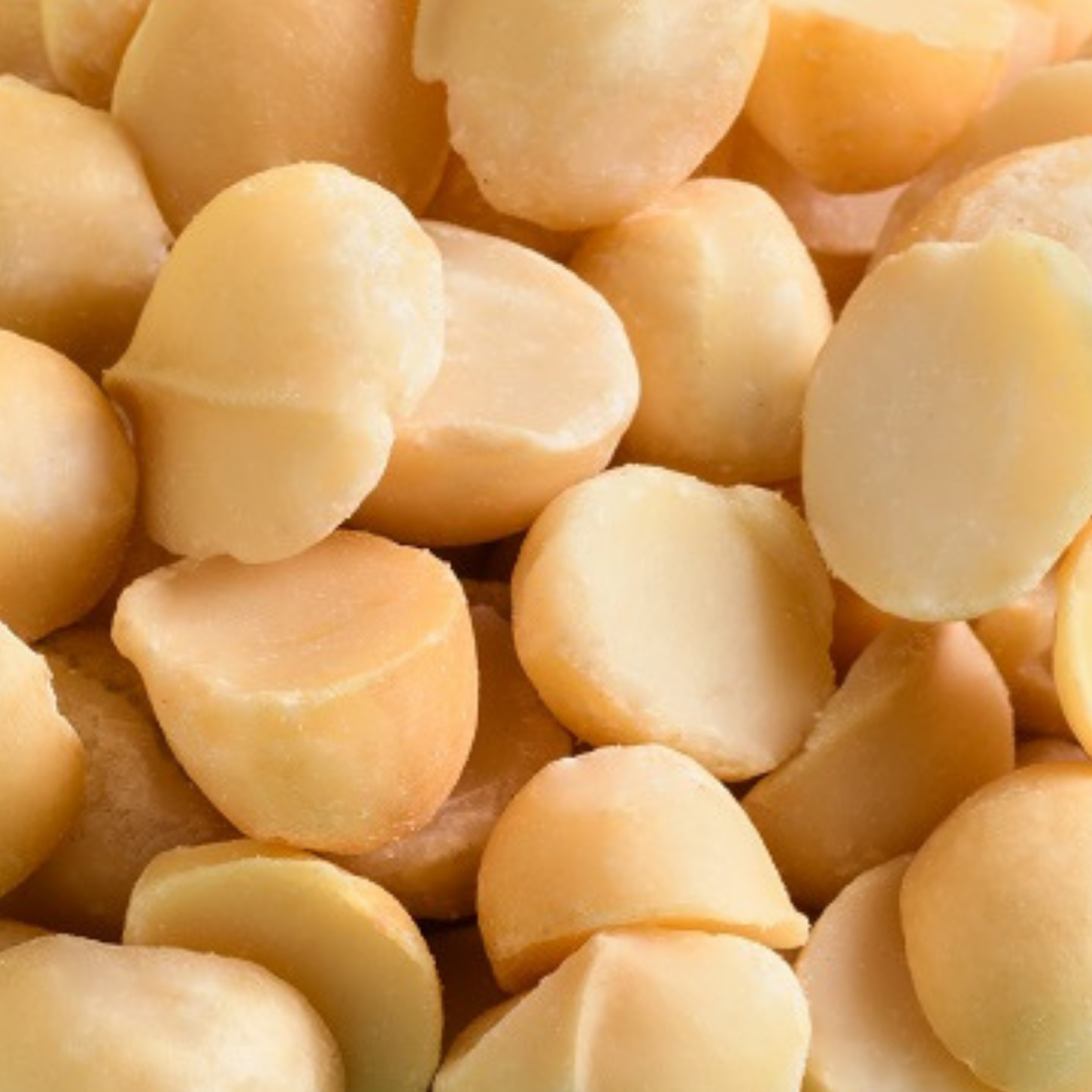 Lightly Roasted Macadamia (Halves)(Unsalted)