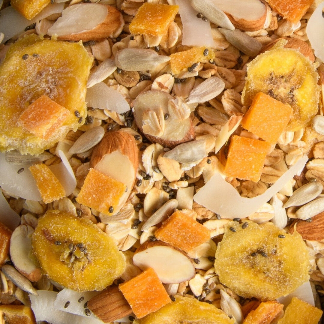 Muesli 热带水果和坚果天然燕麦麦片 (500g)