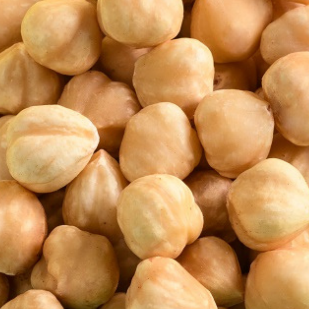 Hazelnut Panggang Ringan (Tanpa Masin)