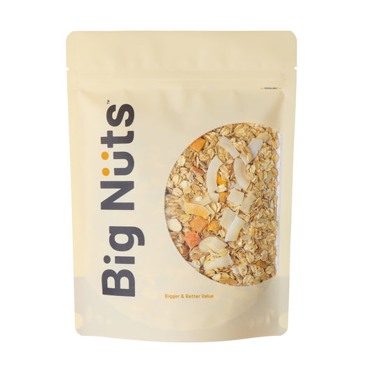 Muesli Buah-buahan Tropika dan Kacang Bijirin Oat Asli (500g)