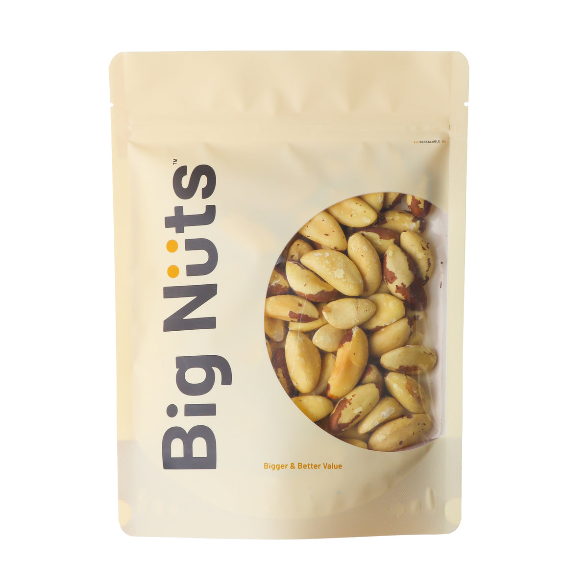 Lightly Roasted Organic Brazil Nuts (Unsalted)