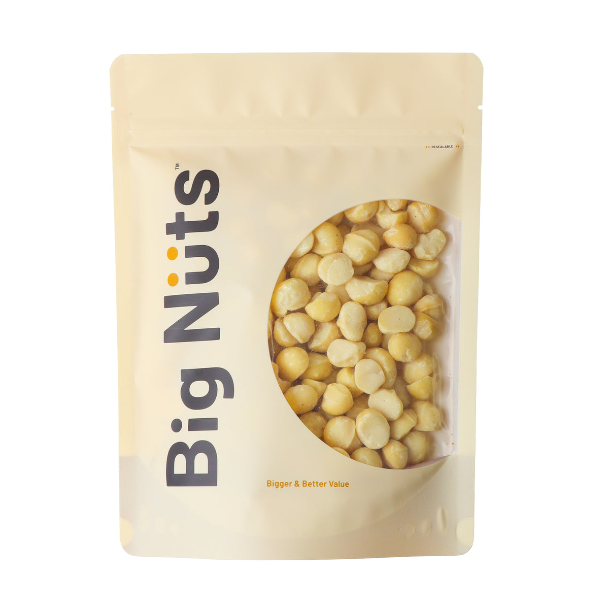 Lightly Roasted Macadamia (Halves) (Sea Salt)
