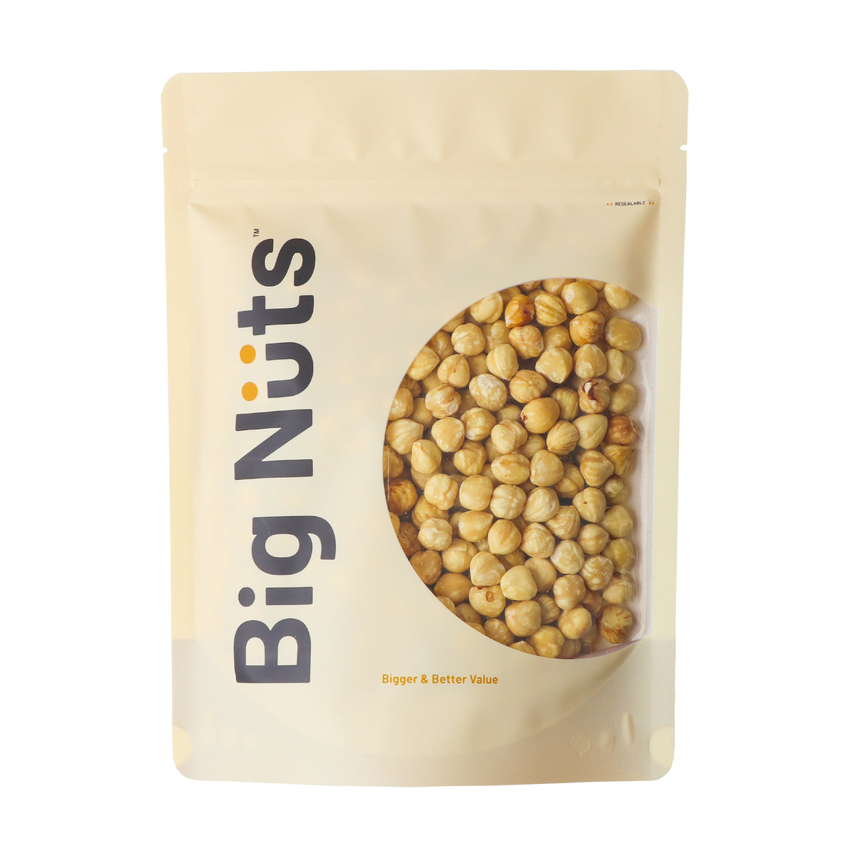 Hazelnut Panggang Ringan (Tanpa Masin)