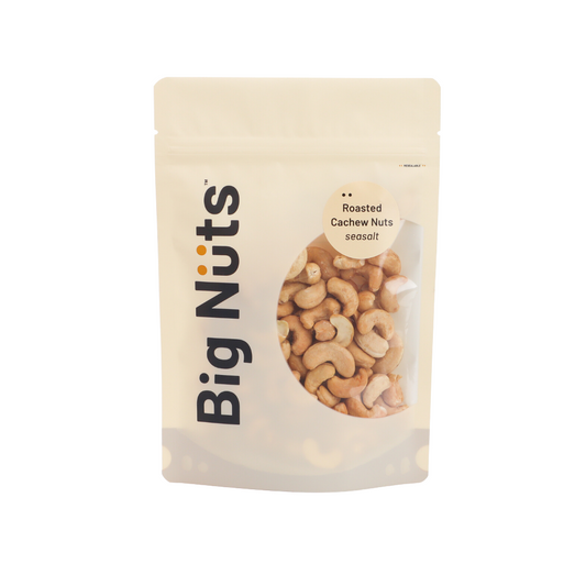Kacang Gajus Panggang Ringan (Garam Laut Organik)
