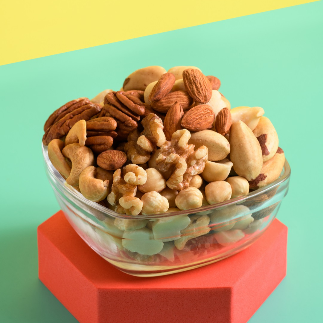Lightly Roasted Deluxe Nut Mix (Unsalted)