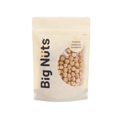 Hazelnut Panggang Ringan (Tanpa Masin)