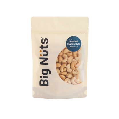 Lightly Roasted Cashew Nuts (Unsalted)