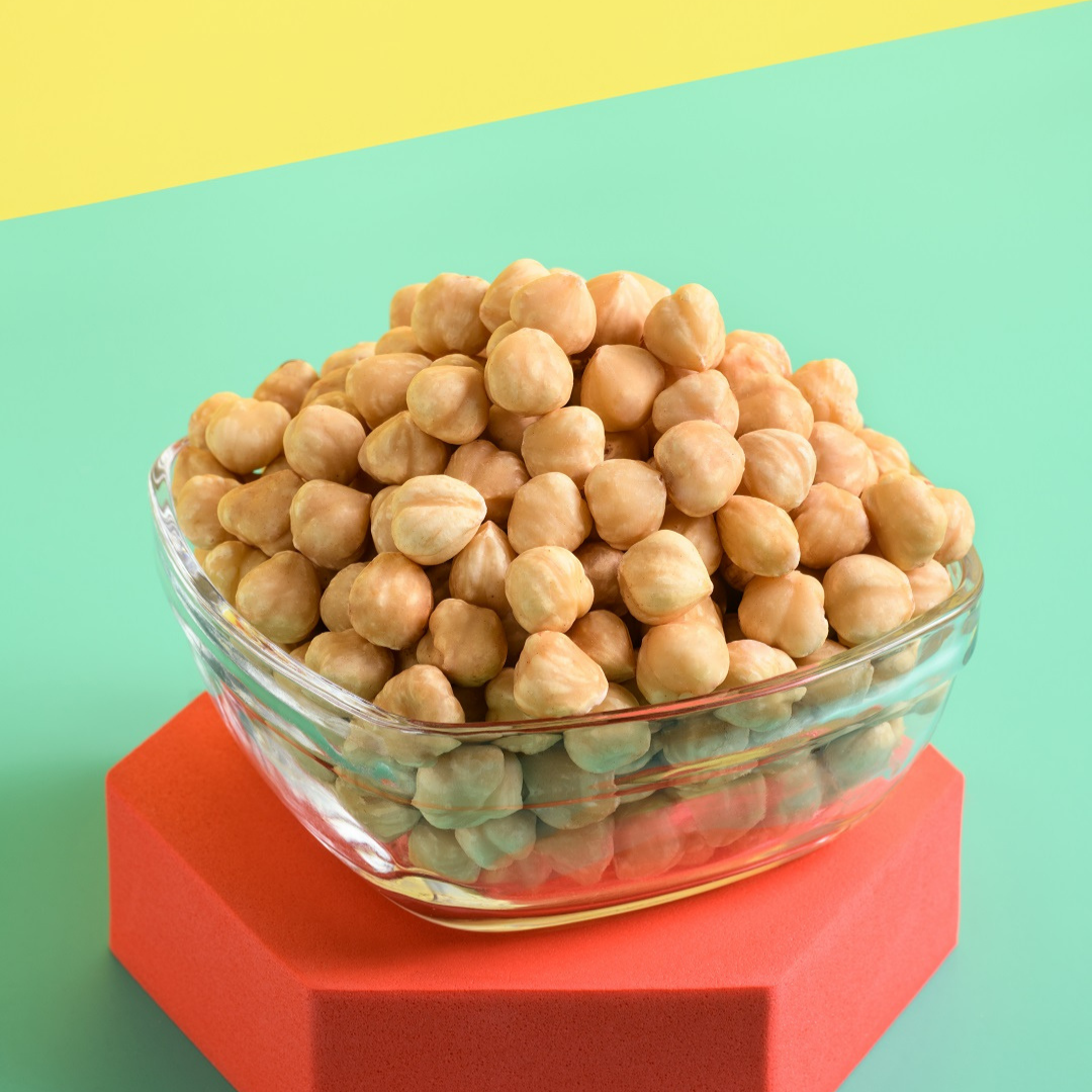 Hazelnut Panggang Ringan (Tanpa Masin)