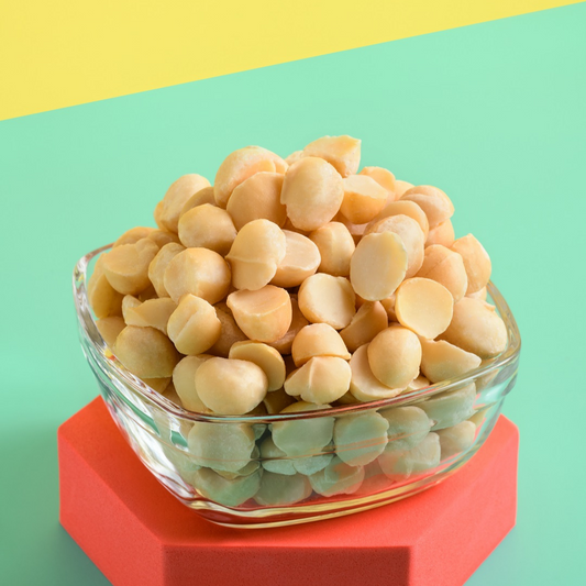 Lightly Roasted Macadamia (Halves)(Unsalted)